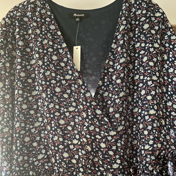 Tie-Waist Midi Dress in Harvest Vine - Picture 2 of 8